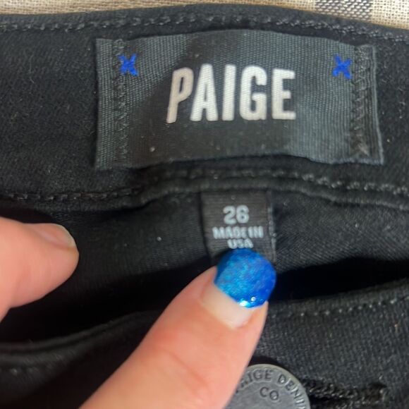 PAIGE pants with gold stripes - Picture 6 of 9